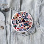 Trump für Präsident 2020 Button (Beispiel)