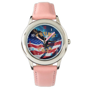 TRUMP für PRÄSIDENT 2024 Armbanduhr