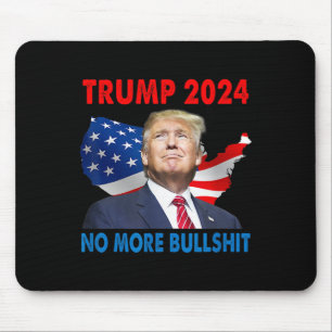 Trump für Präsident 2024 kein Bull mehr Mousepad