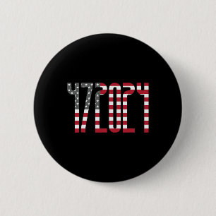 Trump für Präsident 2024 Unschuldiger Republikanis Button