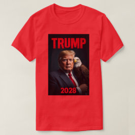 TRUMP FÜR PRÄSIDENT 2028 MAGA T-SHIRT 01