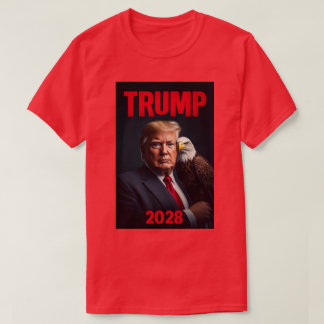 TRUMP FÜR PRÄSIDENT 2028 MAGA T-SHIRT 01