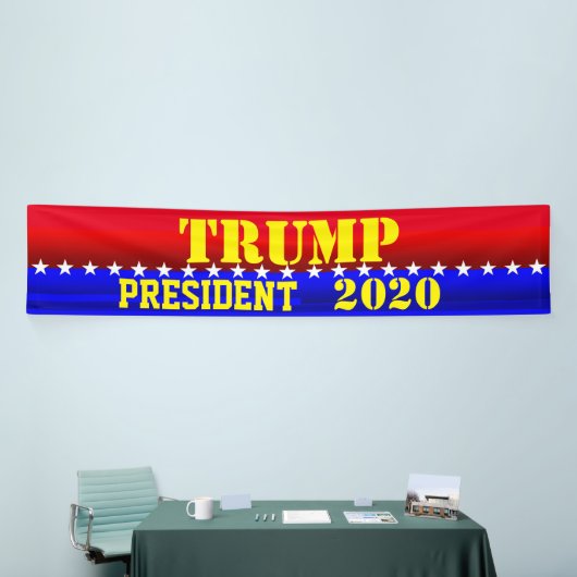 TRUMP FÜR PRÄSIDENT BANNER (Messeveranstaltung)
