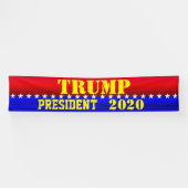 TRUMP FÜR PRÄSIDENT BANNER (Horizontal)
