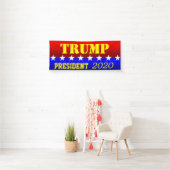 TRUMP FÜR PRÄSIDENT BANNER (Insitu)