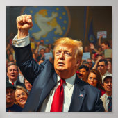 Trump für Präsident Poster (Vorne)