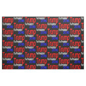 Trump für Präsident Red White und Blue Stoff (Fat Quarter (45,7 x 55,9 cm))