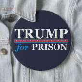 TRUMP FÜR PRISON Anti-Trump-Taste Button (Beispiel)