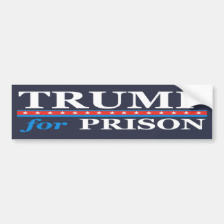 TRUMP FÜR PRISON AUTOAUFKLEBER