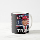 Trump Future VP 48-49 Kaffeetasse (VorderseiteRechts)