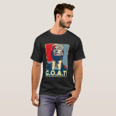 Trump G O A T 2024 Wahl 2024 Shirt Trumps Com (Vorne ganz)
