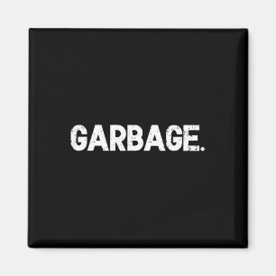 Trump Garbage 2024 Funny 45 47 Trump Unterstützer Magnet