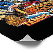 Trump Gasparilla Tampa Fl 2025 Poster (Ecke)