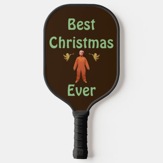 Trump Gefangener Pickle Ball Paddle (Rückseite)