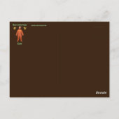 Trump Gefangener Postcard Postkarte (Rückseite)