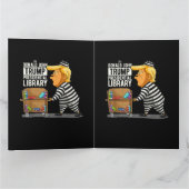 Trump Gefängnis Präsidentschaftsbibliothek Karte (Innenseite)