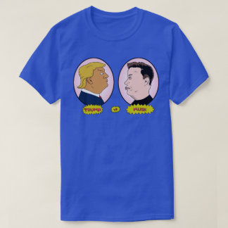 Trump gegen Musk Beavis und Butthead Parody Elon T-Shirt