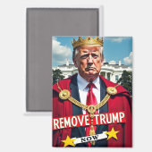 Trump-Gegner entfernen Magnet (Vorderseite/Rückseite)
