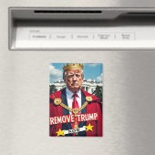 Trump-Gegner entfernen Magnet (In Situ (Geschirrspüler))