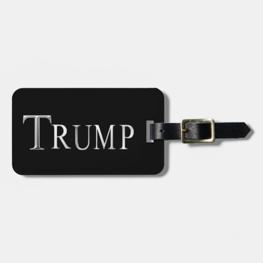 TRUMP GEPÄCKANHÄNGER (Vorderseite horizontal)