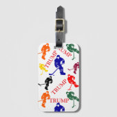 TRUMP GEPÄCKANHÄNGER (Vorderseite Vertikal)