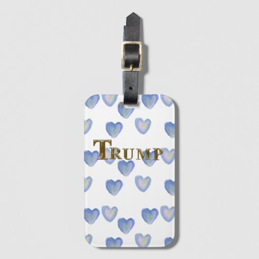 TRUMP GEPÄCKANHÄNGER (Vorderseite Vertikal)