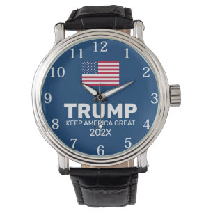 Trump Geschenk Keep America Great Armbanduhr