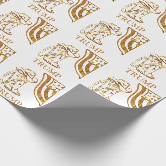 TRUMP GESCHENKPAPIER (Ecke)