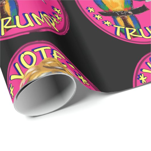 TRUMP GESCHENKPAPIER (Rolleneckpunkt)