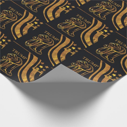 TRUMP GESCHENKPAPIER (Ecke)
