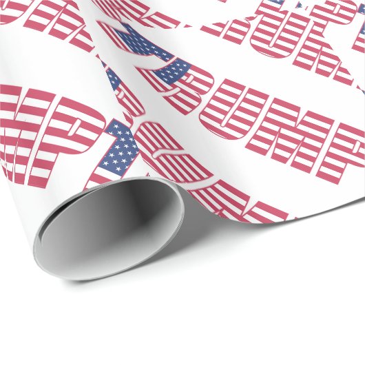 Trump Geschenkpapier (Rolleneckpunkt)