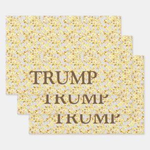 TRUMP GESCHENKPAPIER SET