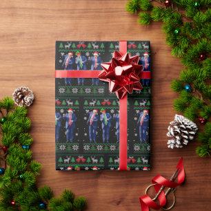 Trump Geschenkpapier Weihnachten Lustiger Trump Ta
