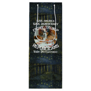 Trump Geschenktüte Für Weinflaschen