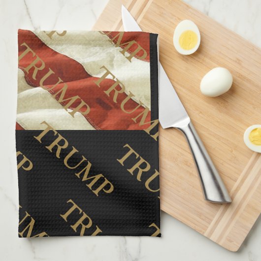 TRUMP GESCHIRRTUCH (Viertel Falte)