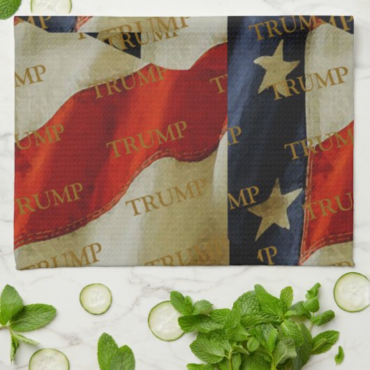 TRUMP GESCHIRRTUCH (Gefaltet)