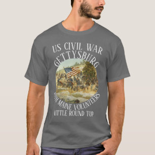 TRUMP GETTYSBURG US-BÜRGERKRIEG 20. MAINE-FREIWILL T-Shirt