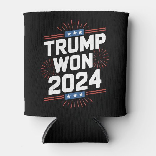 Trump gewann 2024 den 47. Platz im Weißen Haus Dosenkühler (Vorderseite)