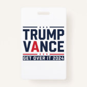 Trump gewann 2024 den Präsidenten Trump Vance Ausweis (Vorderseite)