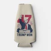 Trump gewann 2024 erneut den 47. flaschenkühler (Vorderseite)