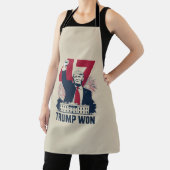 Trump gewann 2024 erneut den 47. schürze (InSitu)