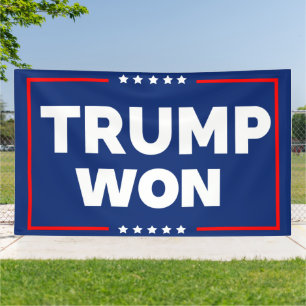 Trump gewann 2028 banner