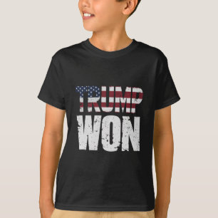 Trump gewann den 47. US-Präsidenten Wahl 2024 T-Shirt