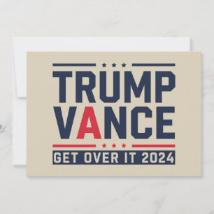 Trump gewann die Wahl 2024 Präsident Trump Vance Einladung