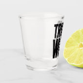 Trump gewann Trump Vance-Präsidentenrede Schnapsglas (Links)