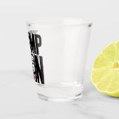 Trump gewann Trump Vance-Präsidentenrede Schnapsglas (Rechts)