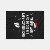 Trump gewann, und wir haben uns auch von fleecedecke (Vorderseite (Horizontal))