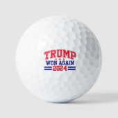 Trump gewann wieder 2024 golfball (Vorderseite)