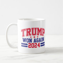 Trump gewann wieder 2024 kaffeetasse