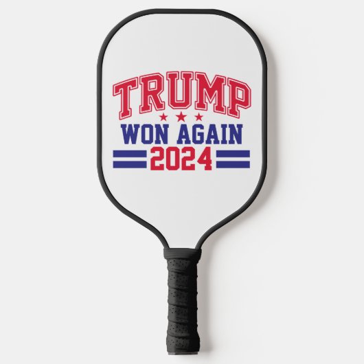 Trump gewann wieder 2024 pickleball schläger (Vorderseite)